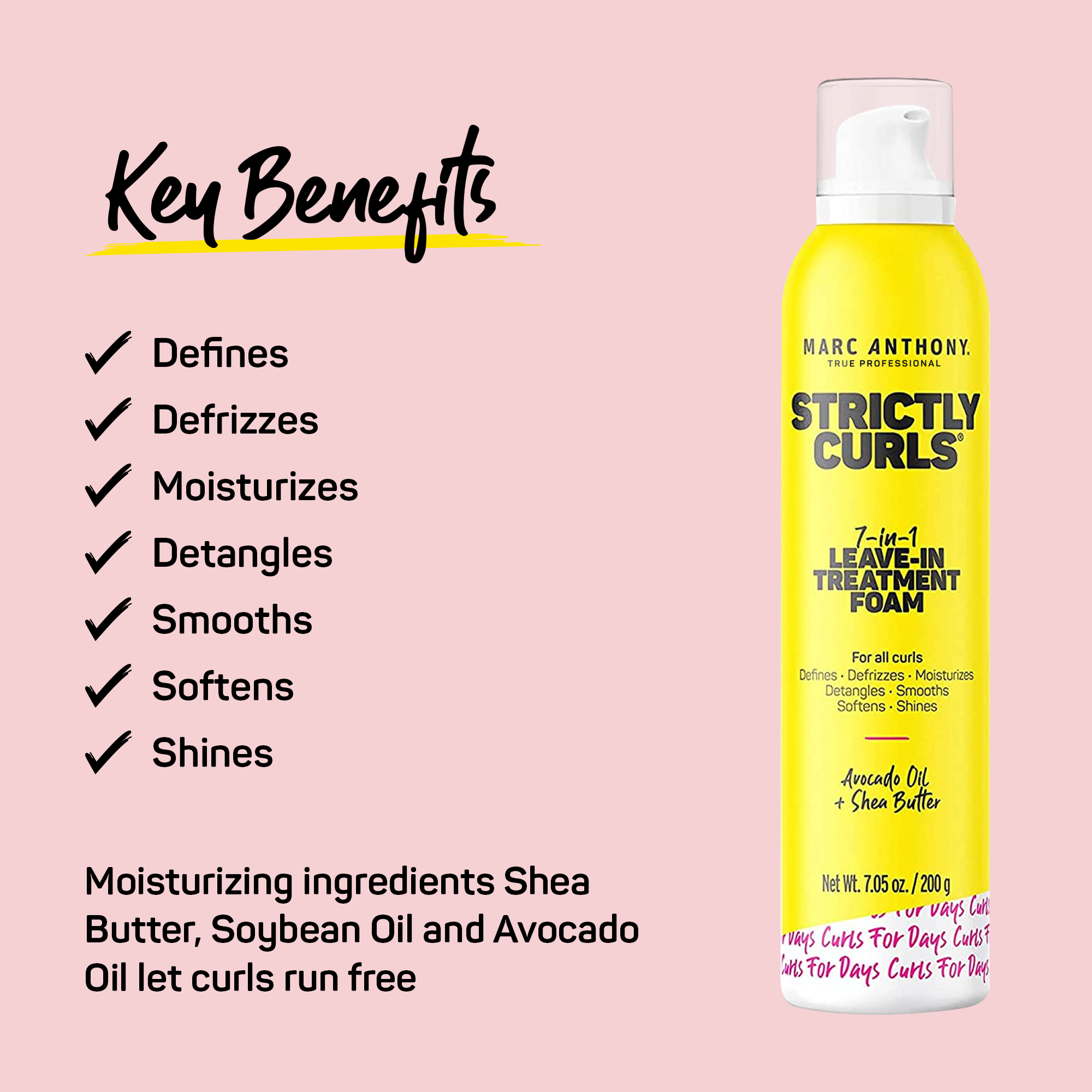 Strictly Curls® <br> 7-in-1 Leave-in Treatment Foam