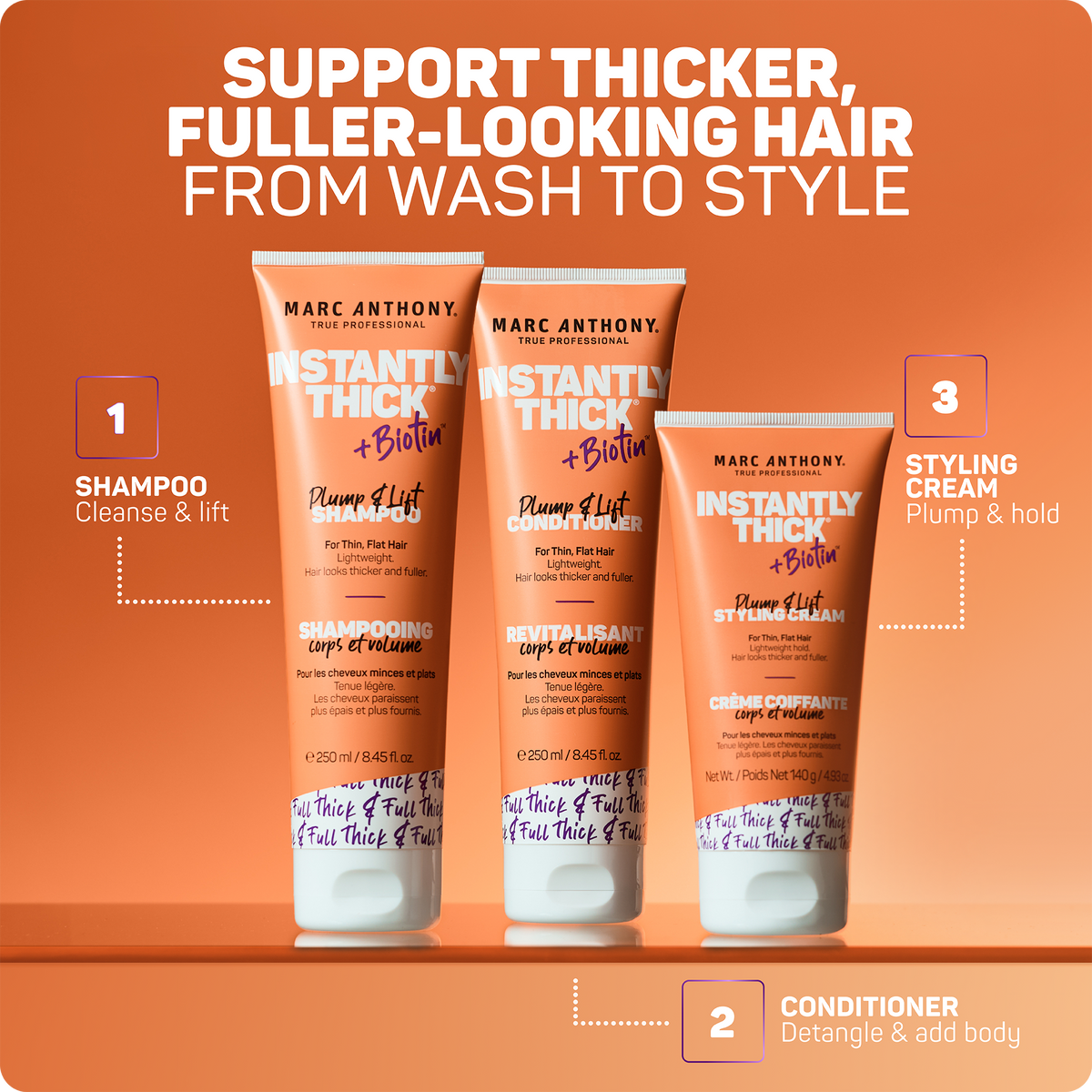 Instantly Thick +Biotin <br> Plump & Lift Styling Cream