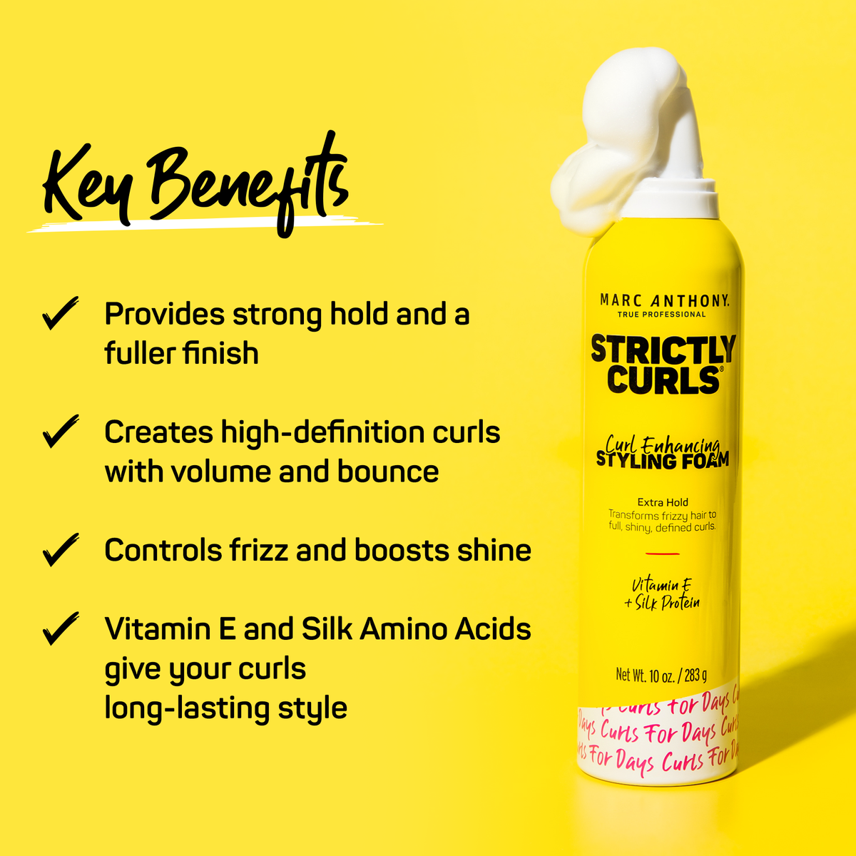 Strictly Curls® &lt;br&gt; Curl Enhancing Styling Foam