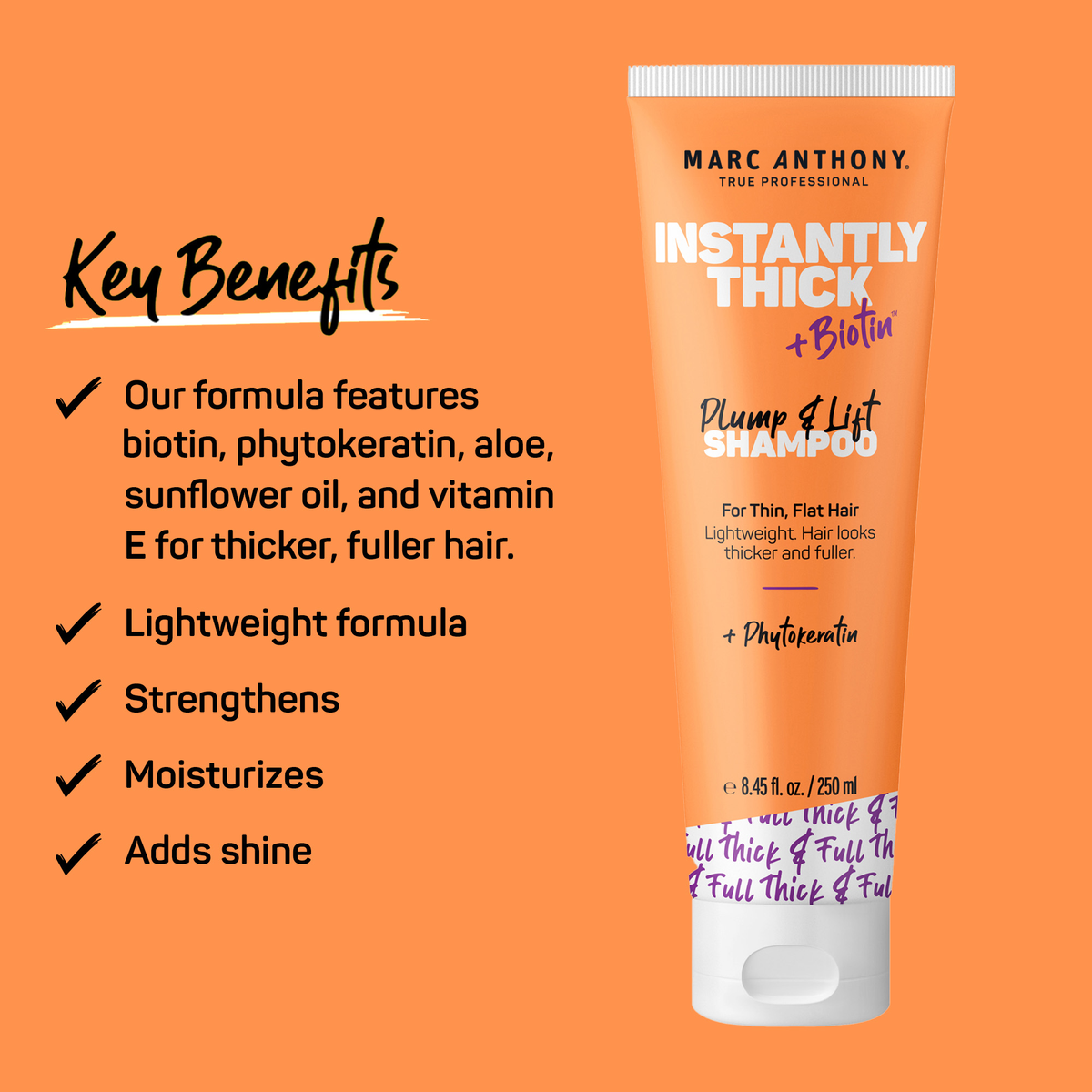 Instantly Thick +Biotin &lt;br&gt; Plump &amp; Lift Shampoo