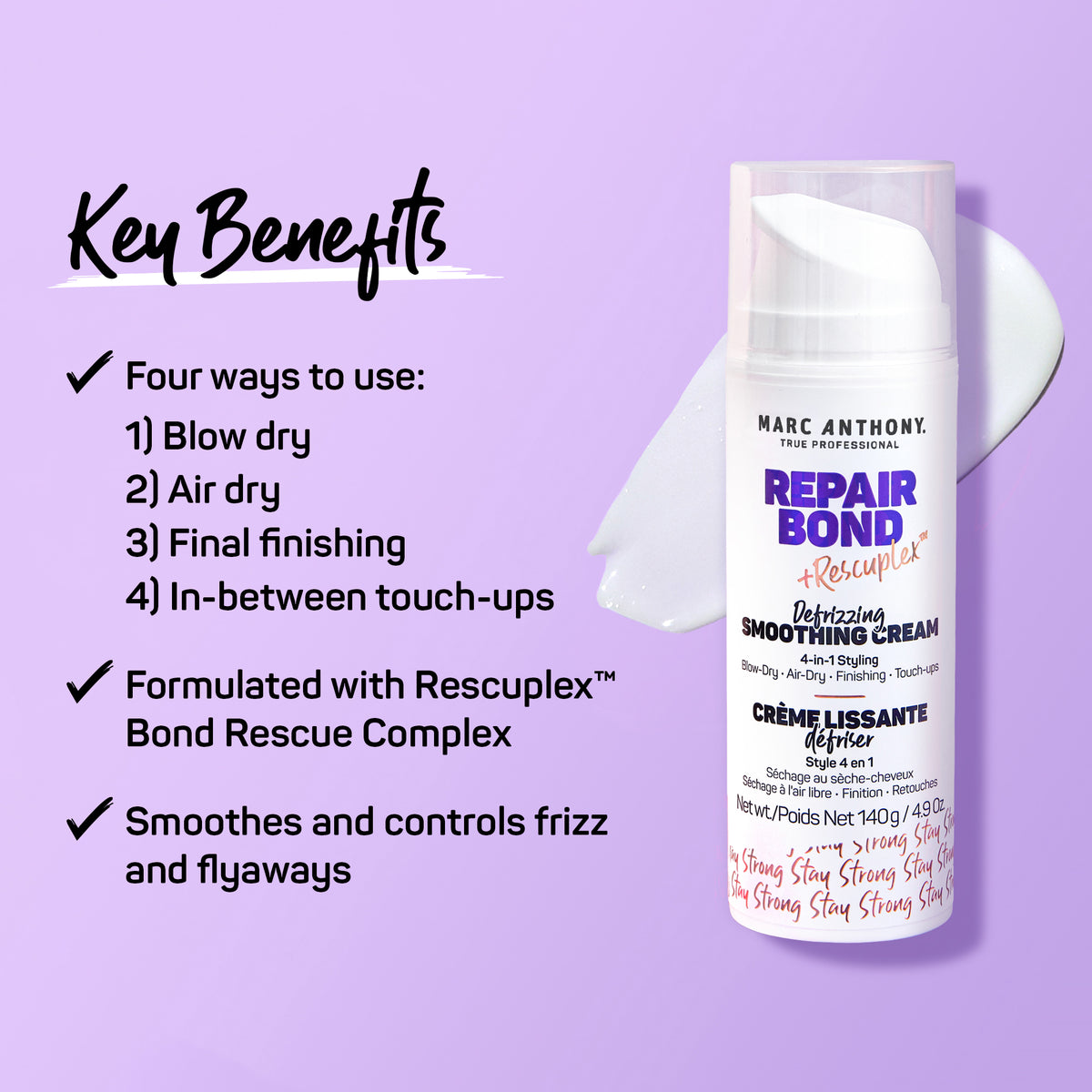 Repair Bond +Rescuplex™ &lt;br&gt; Defrizzing Smoothing Cream