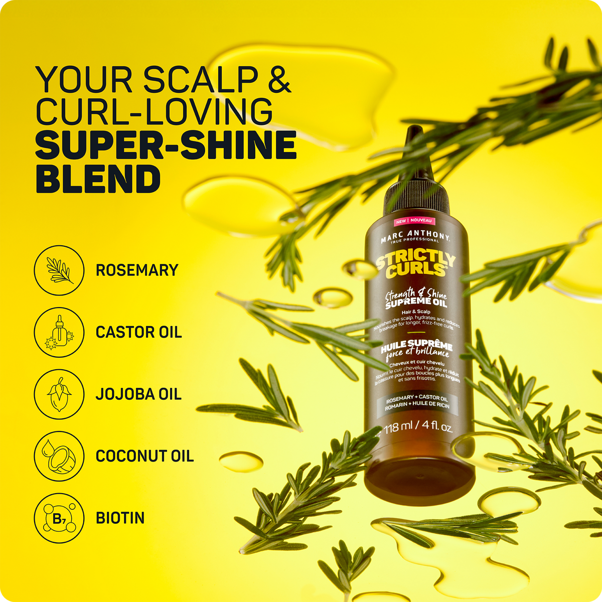 Strictly Curls® &lt;br&gt; Strength &amp; Shine Supreme Oil
