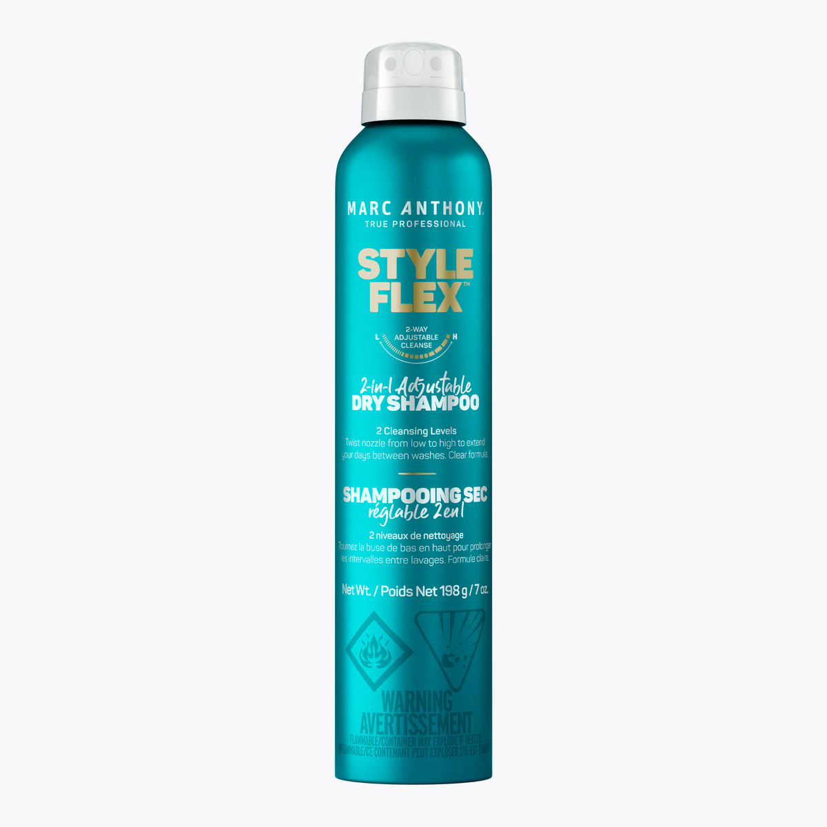 Style Flex™ &lt;br&gt; 2-In-1 Adjustable Dry Shampoo